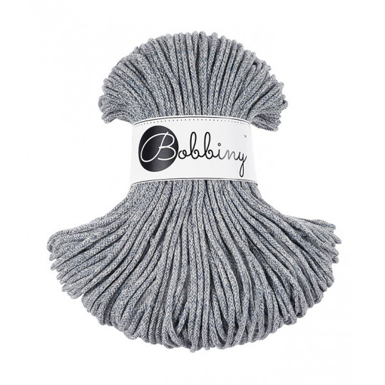 Entrançado Bobbiny 3mm / 100m Vintage Denim