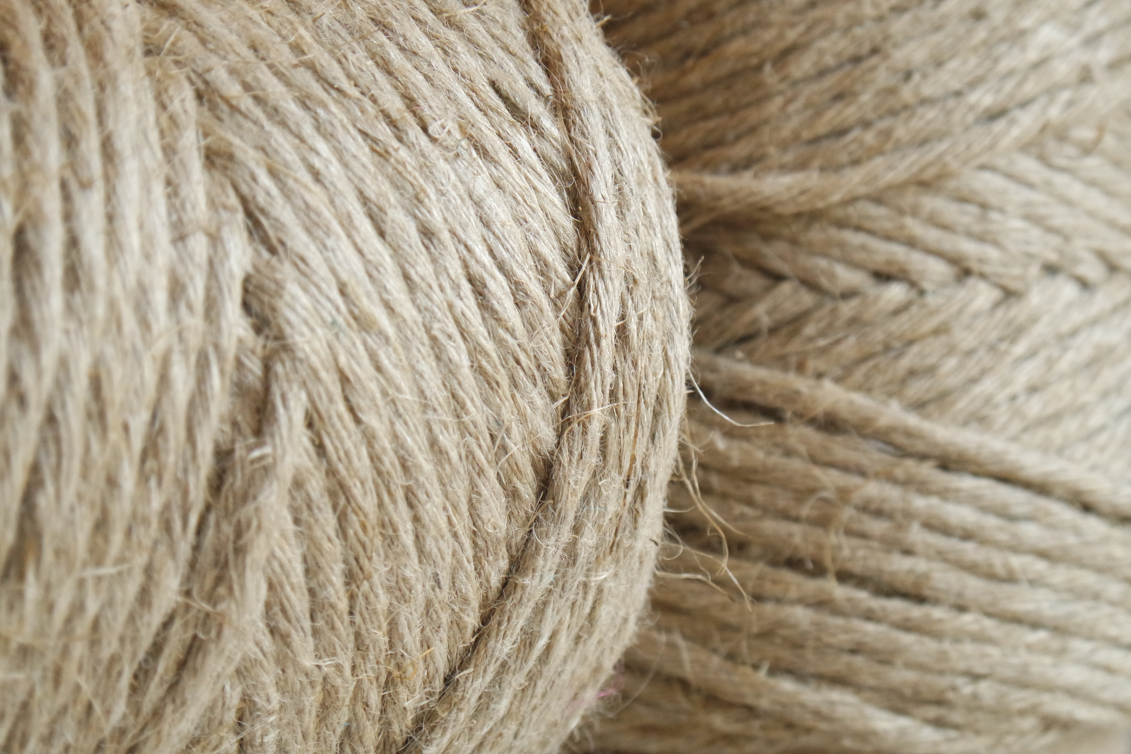 Fio de Linho 3mm / 80m Natural