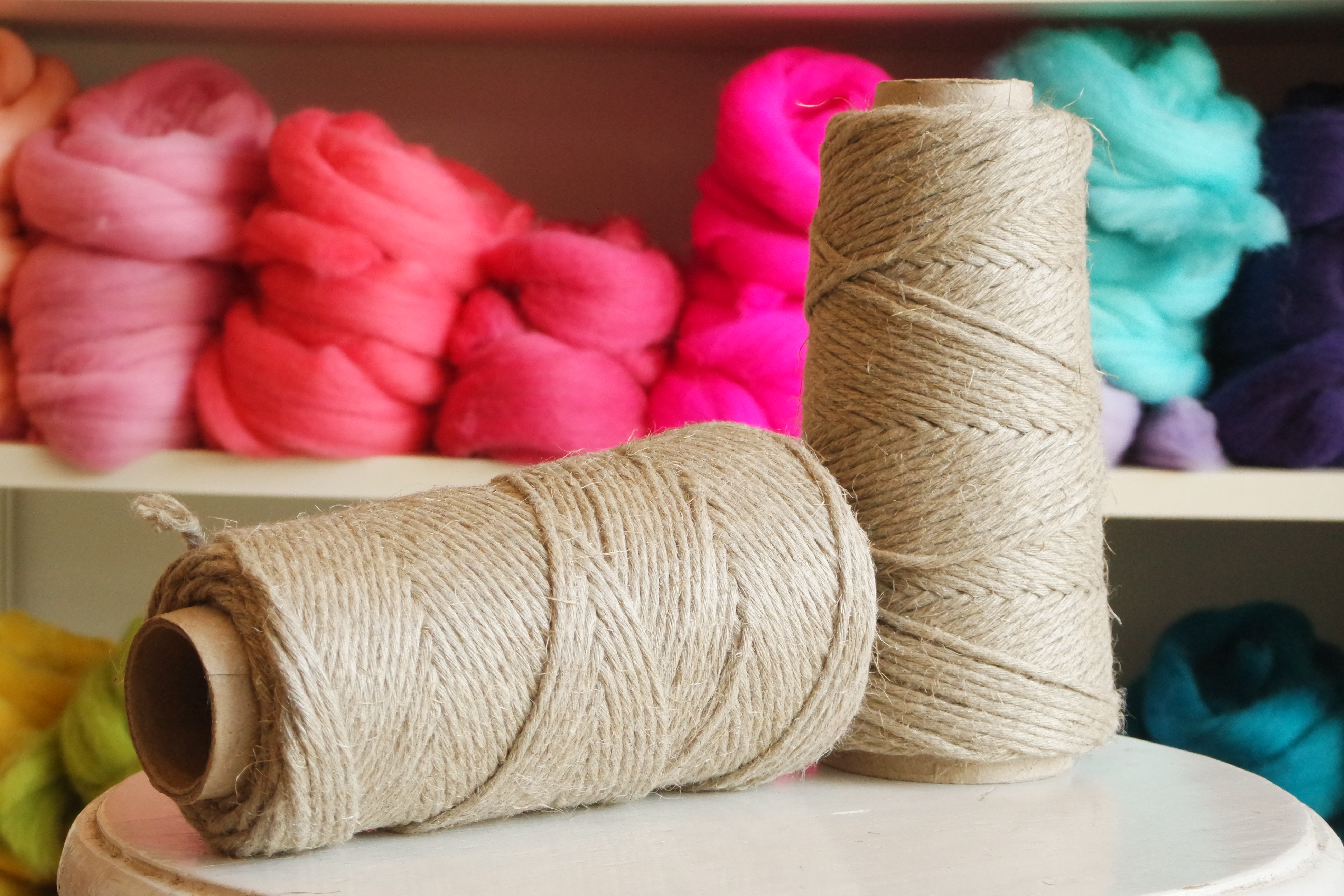 Fio de Linho 3mm / 80m Natural - Image 2