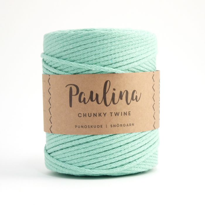 Paulina Chunky Twine 5mm / 180m Verde Menta