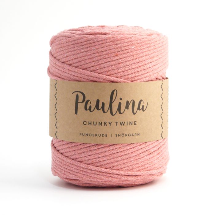 Paulina Chunky Twine 5mm / 180m Rosa Velho