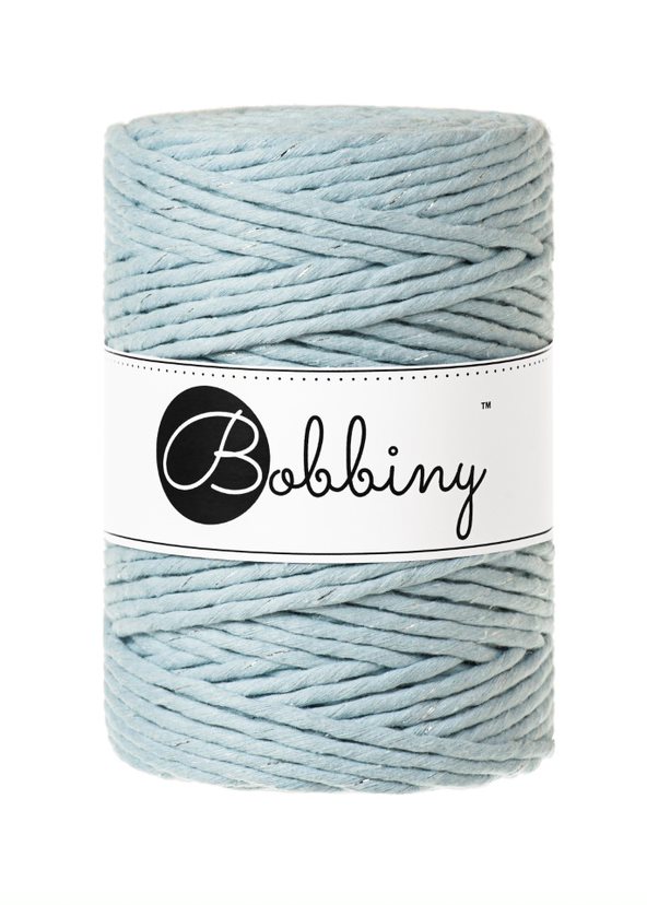 Torcido Bobbiny 5mm / 100m Silverly Misty