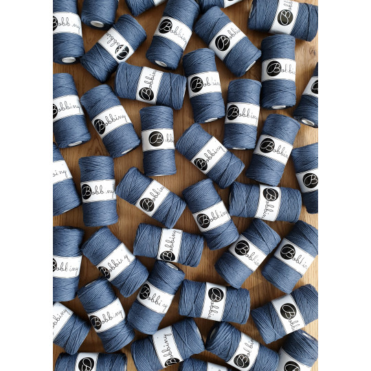 Torcido Bobbiny 3mm / 100m Jeans - Image 3