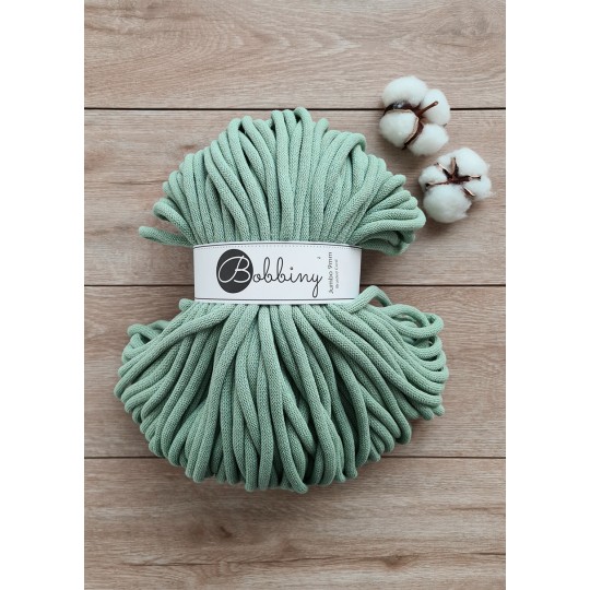 Entrançado Bobbiny 9mm / 100m Aloe - Image 2