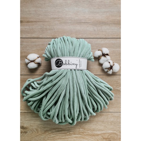 Entrançado Bobbiny 9mm / 100m Mint Shake - Image 2