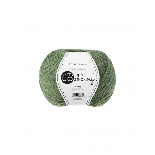 Bobbiny Friendly Yarn / Eucalyptus Green